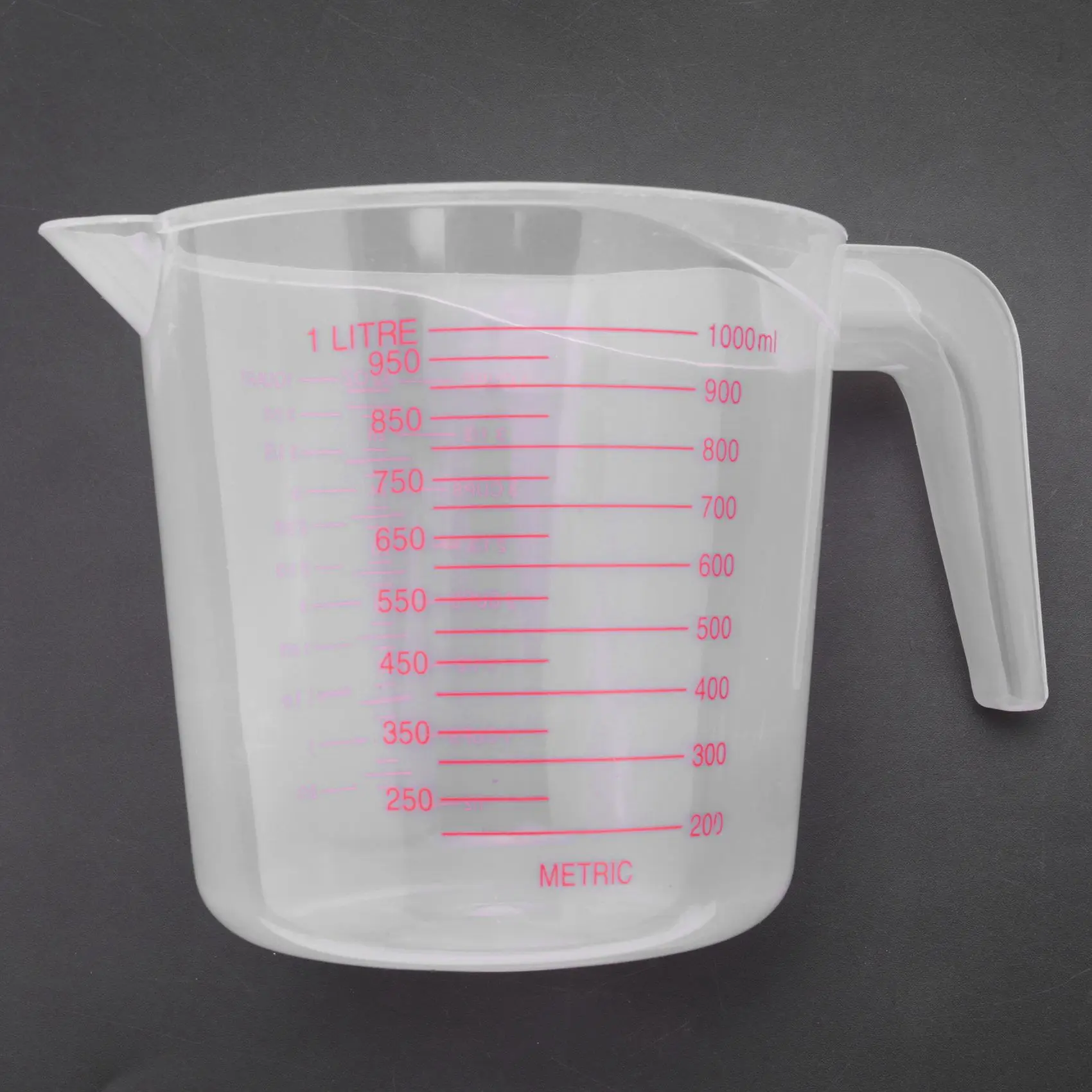 ABVJ-9Pc Plastic Measuring Jug Set Large 4 Cup, 2 Cup And 1 Cup Capacity BPA Free Measuring Beakers With Angled Grip