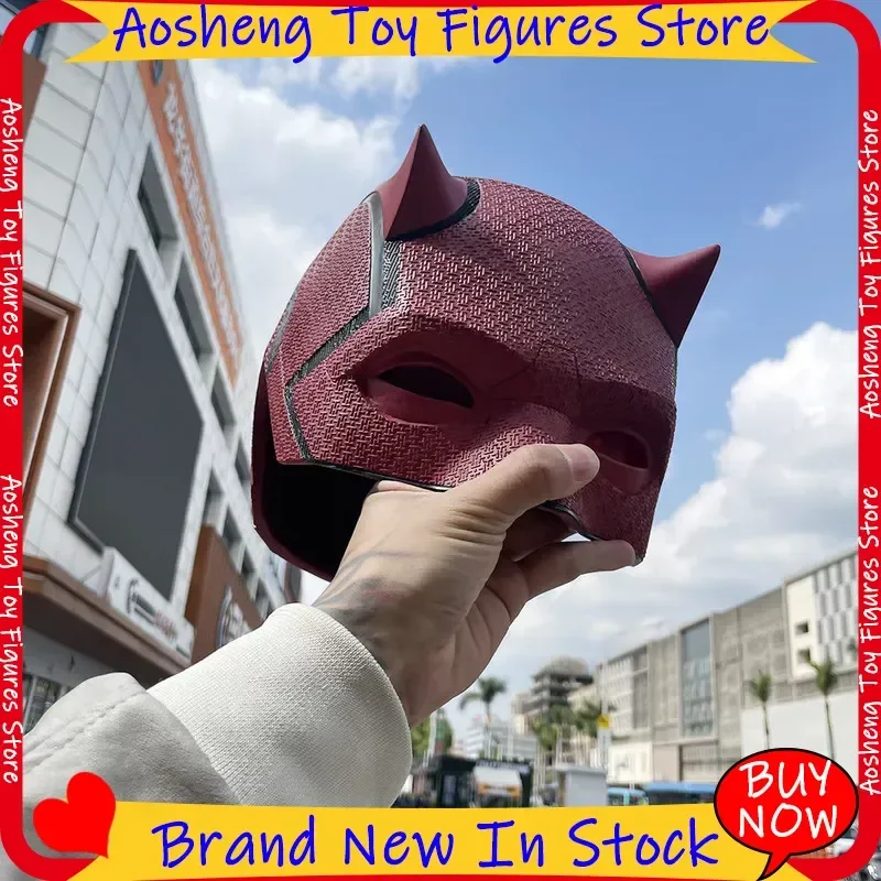 

Hot Daredevil Born Again Mask Matt Murdock Superhero Cosplay Helmet The Avengers Headdress Halloween Costume Accessory Toy