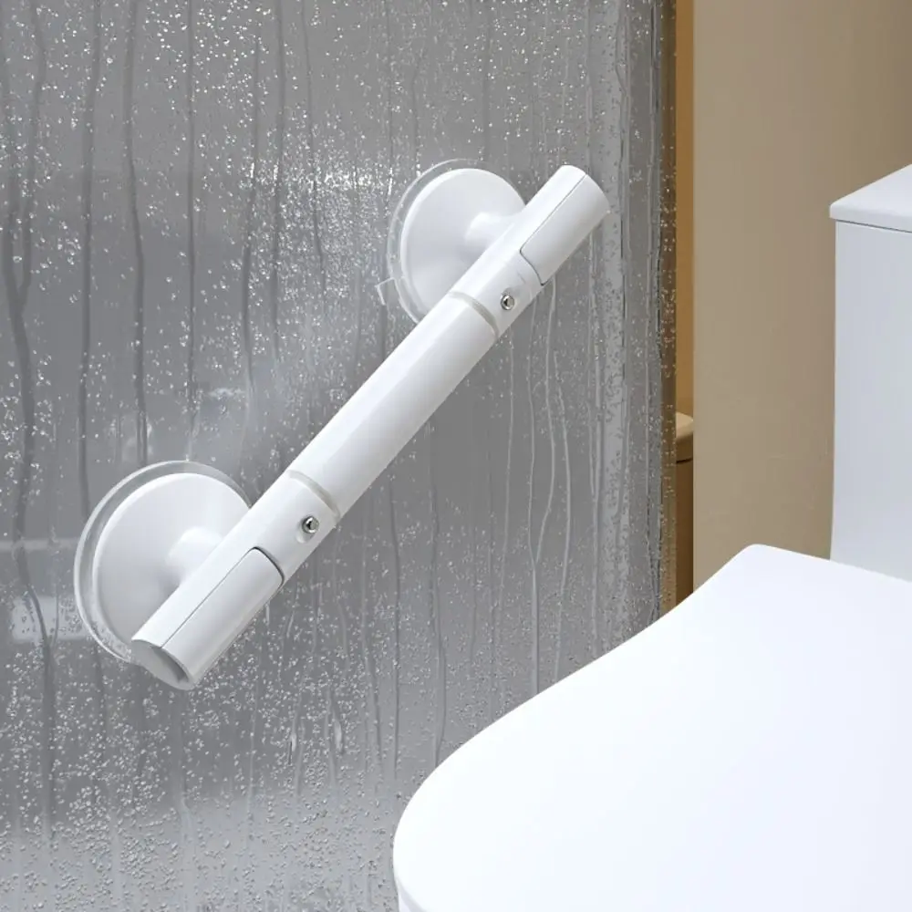 No Drill Shower Bathtubs Handle Offers Safe Grip Anti-slip Safety Hand Rail Grab Bar Removable Barrier-free Handrail