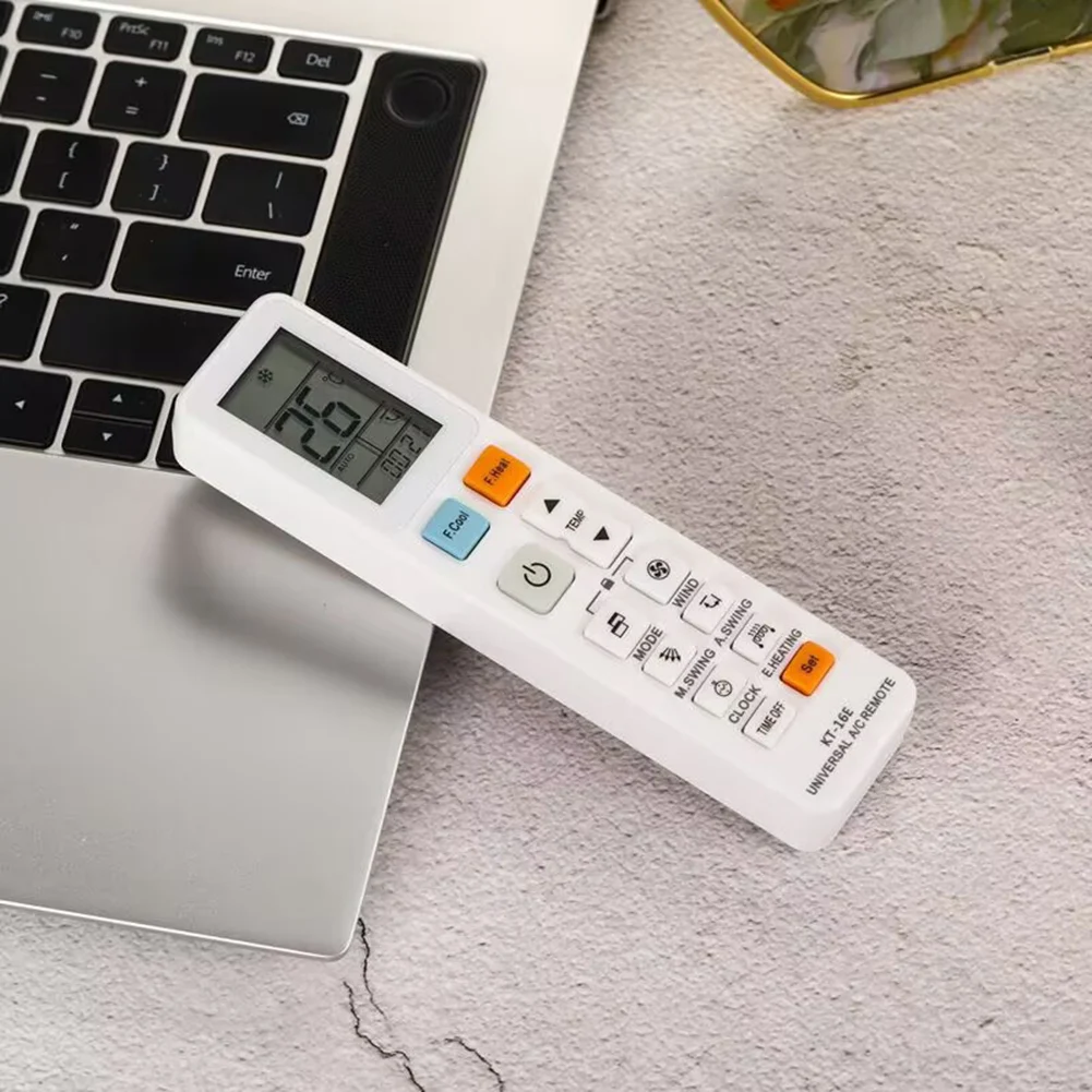 Ergonomic Design Air Conditioner Remote Control Detailed Instruction Manual Air Conditioner Remote Control Replacement As Shown