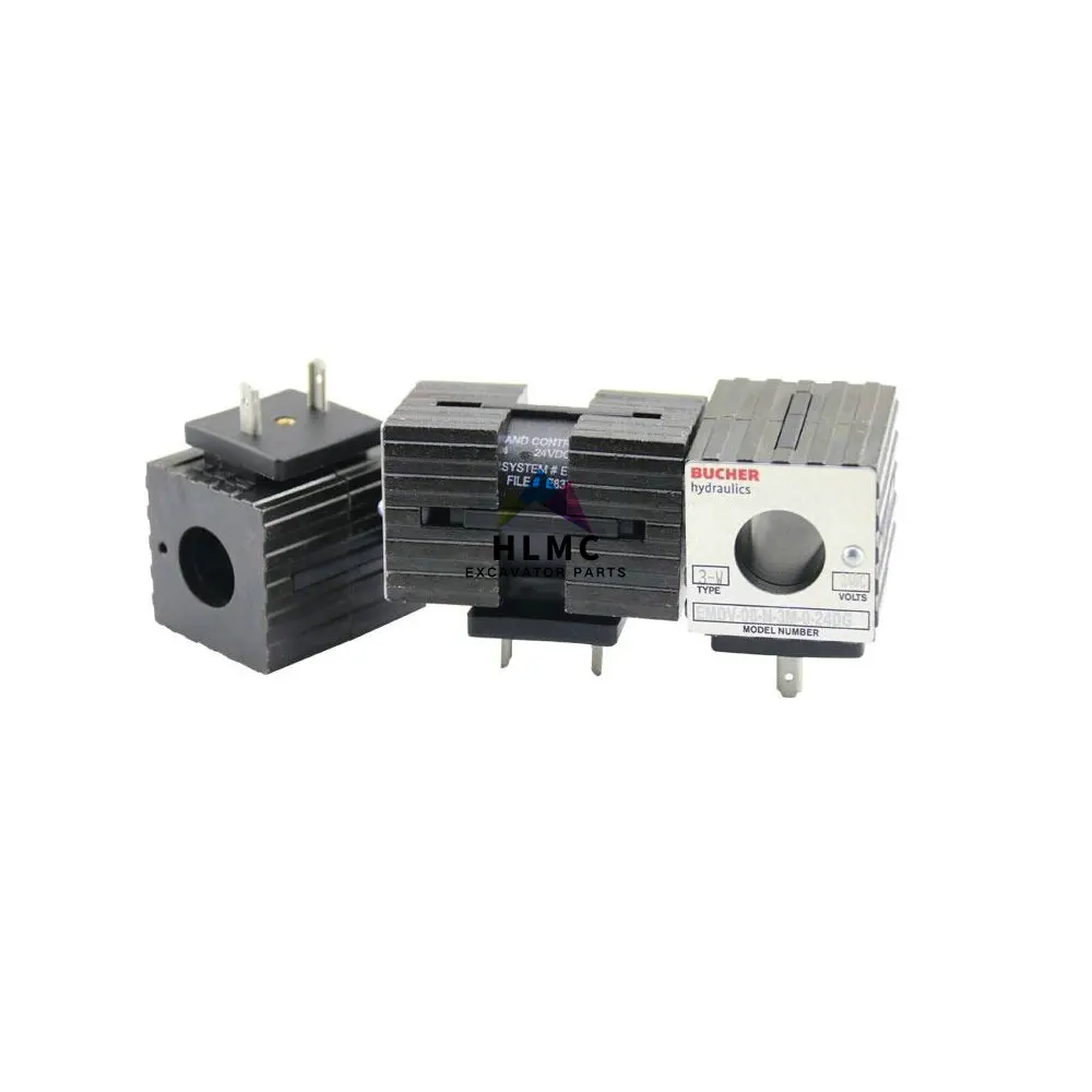 Excavator Parts A249900001494 Solenoid Valve EMDV-08-N-3M-0-24DG High Pressure Solenoid Valve Core