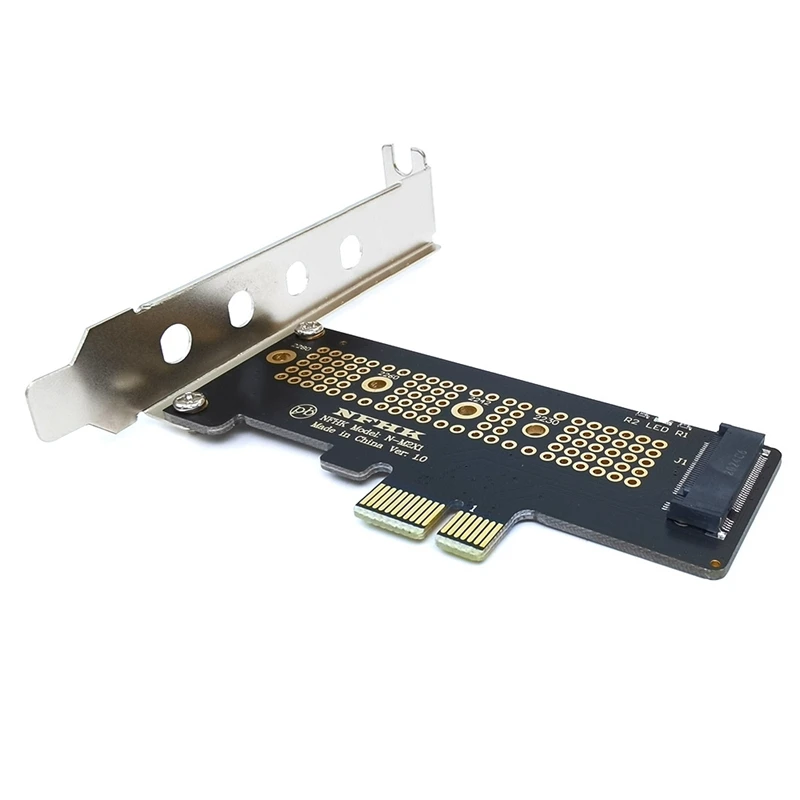 NVMe PCIe M.2 NGFF SSD TO PCIe การ์ดอะแดปเตอร์ X1 PCIe X1ไปยัง M.2การ์ดรองรับ2230 2242 2260ขนาด2280 NVMe M.2 SSD
