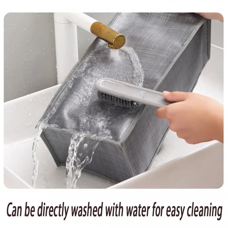 تخزين للملابس والسراويل المنظم الجينز تي شيرت صندوق تخزين خزانة مطوية منظم مقسم الأدراج صناديق الملابس الداخلية المنظمون #4