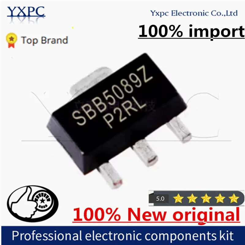 

100% New Imported Original SBB-5089Z SBB5089Z BB5Z SOT89-3 Rf amplifier chip