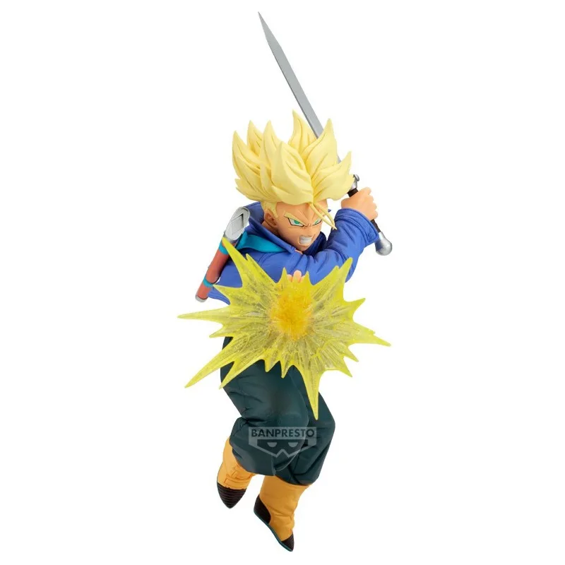 

Bandai Original Dragon Ball Z GxMateria Trunks Figure Future Trunks Sword Pose Anime Action Figure 20cm PVC Collectible Model To