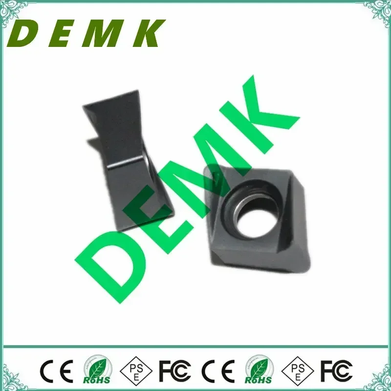 Imagem -03 - Inserção de Carboneto 4nkt Metal Inserção de Fresa de Alimentação Rápida Cnc Carboneto de Tungstênio 4nkt 060308 Suporte para Fresa r m 4nkt 060308