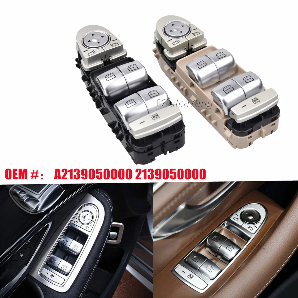 A 2139050000 Переключатель стеклоподъемника оранжевого света для Benz C Class W205 W213 W253 GLC200 GLC220 GLC250 GLC300 GLC350 E250 2139050000 A 2139050000 Переключатель стеклоподъемника оранжевого света для Benz C Class W205 W213 W253 GLC200 GLC220 GLC250 GLC300 GLC350 E250 2139050000