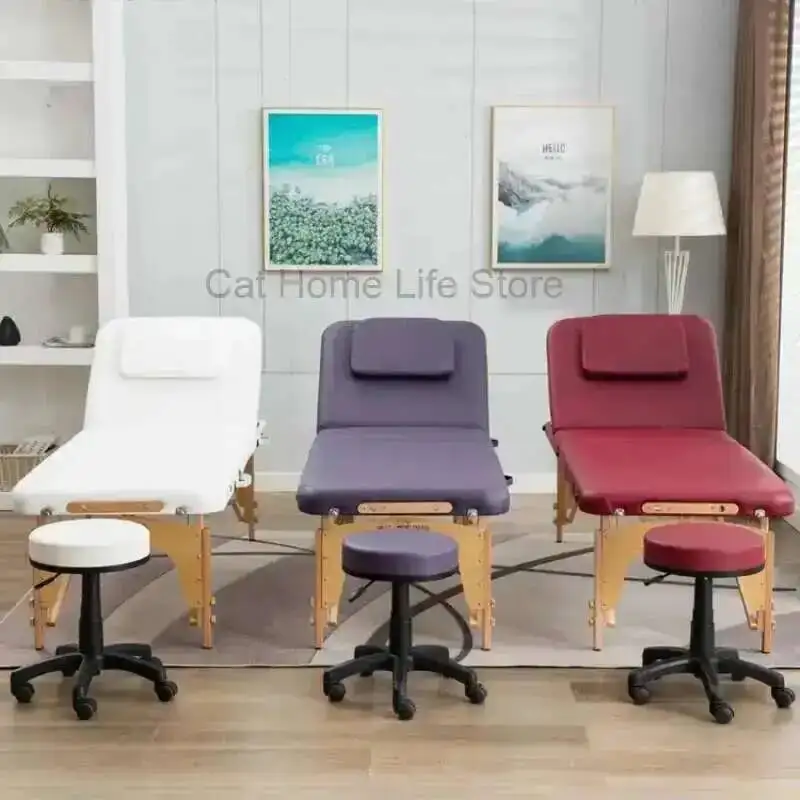 Physiotherapy Bed Camilla Folding Table Aesthetic Stretchers Lit Pliant Massage Lounger Thai Beauty Salon Chair Beds Tattoo