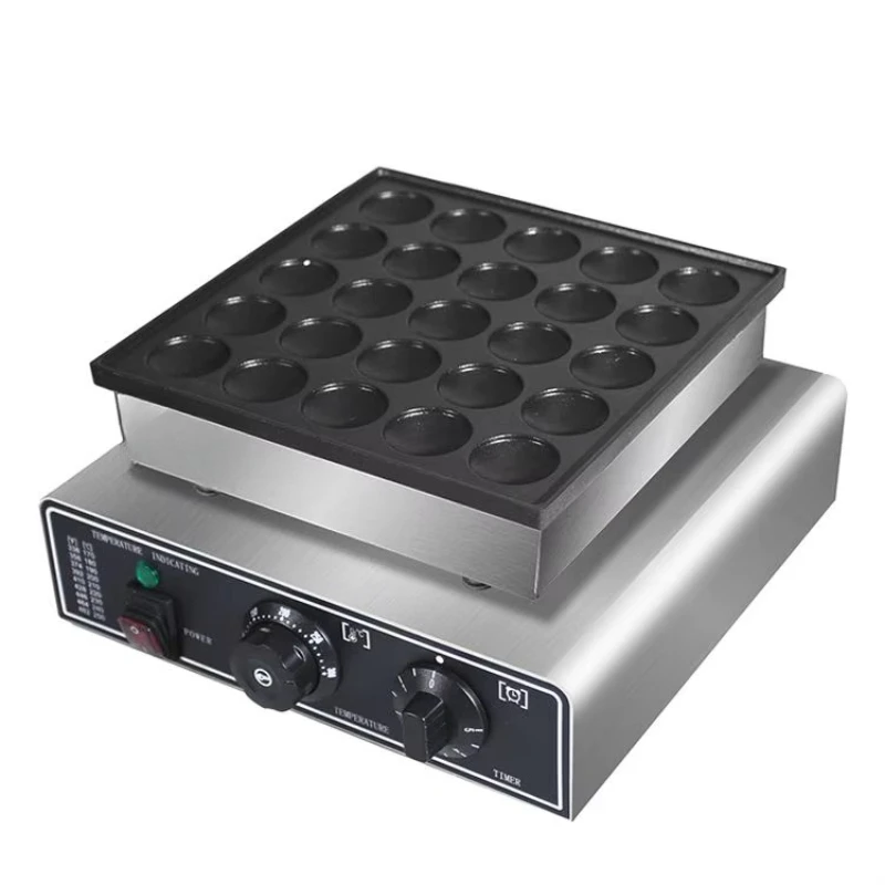 Electric Heart-Shaped Mini Pancake Maker - 900W 220V/110V - Ideal for Kitchen Bakery Snack Bar