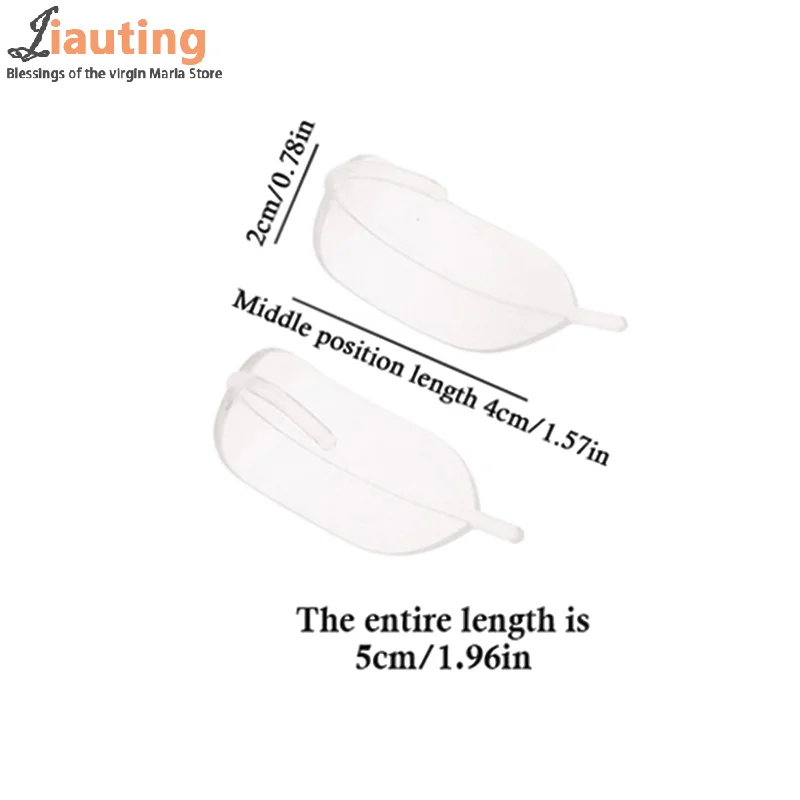 

1/2 Pairs/Box Invisible Elf Ear Clips Painless Wearable Ear Support Transparent Ear Fixing Clamps Fantasy Costume Accessories