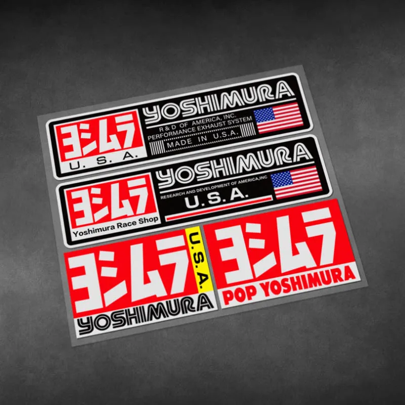 

2Pcs Motorcycle Car Stickers Body Helmet Fuel Tank Exhaust Pipe Modification Decals Waterproof Reflective Sticker Vinyl Material