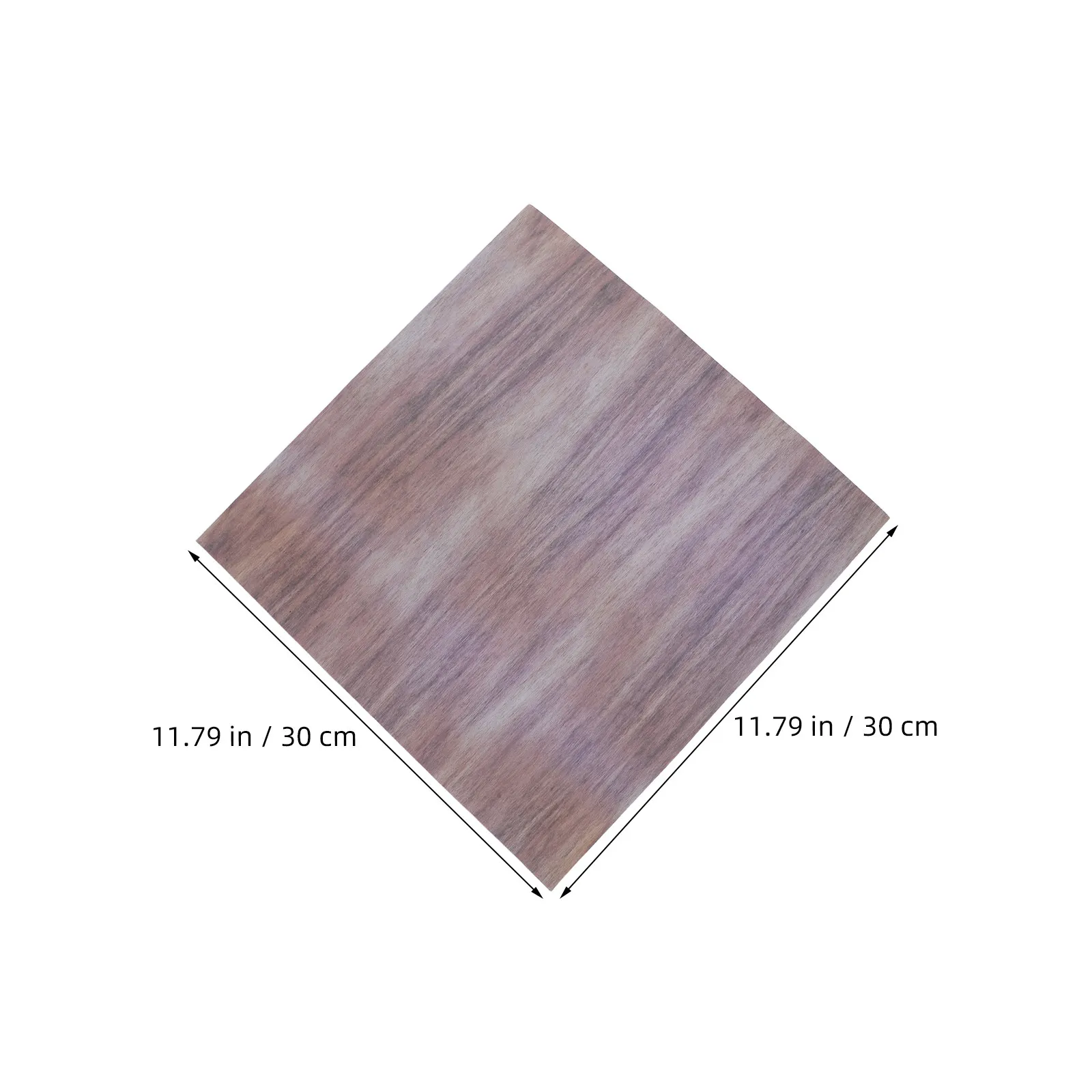 10Pcs Wood Grain Peel Stick Tile Sticker Self-Adhesive Square Wall Decals for Bathroom Kitchen Backsplash 12x12 Waterproof
