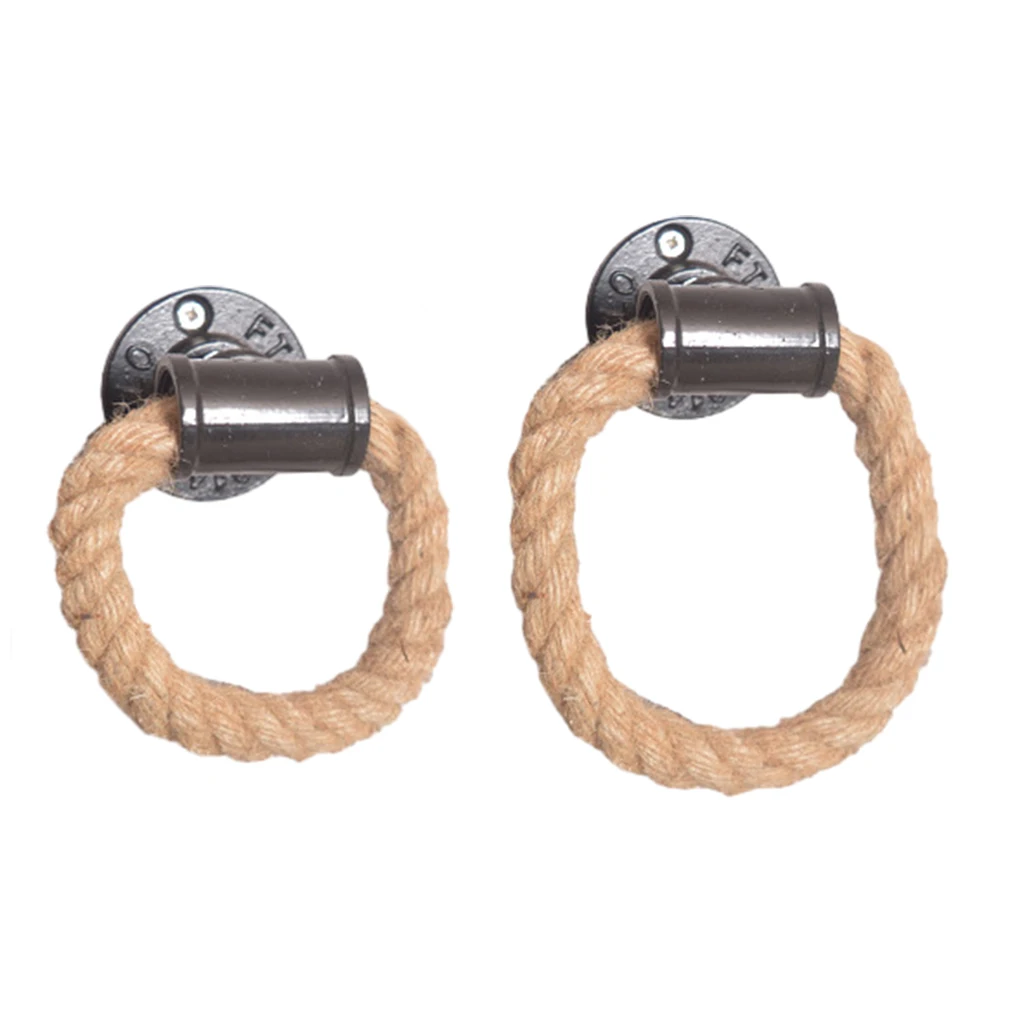 Long-Lasting Hemp Rope Affordable And Easy Replacement Durable Handles For Bathroom Cabinet