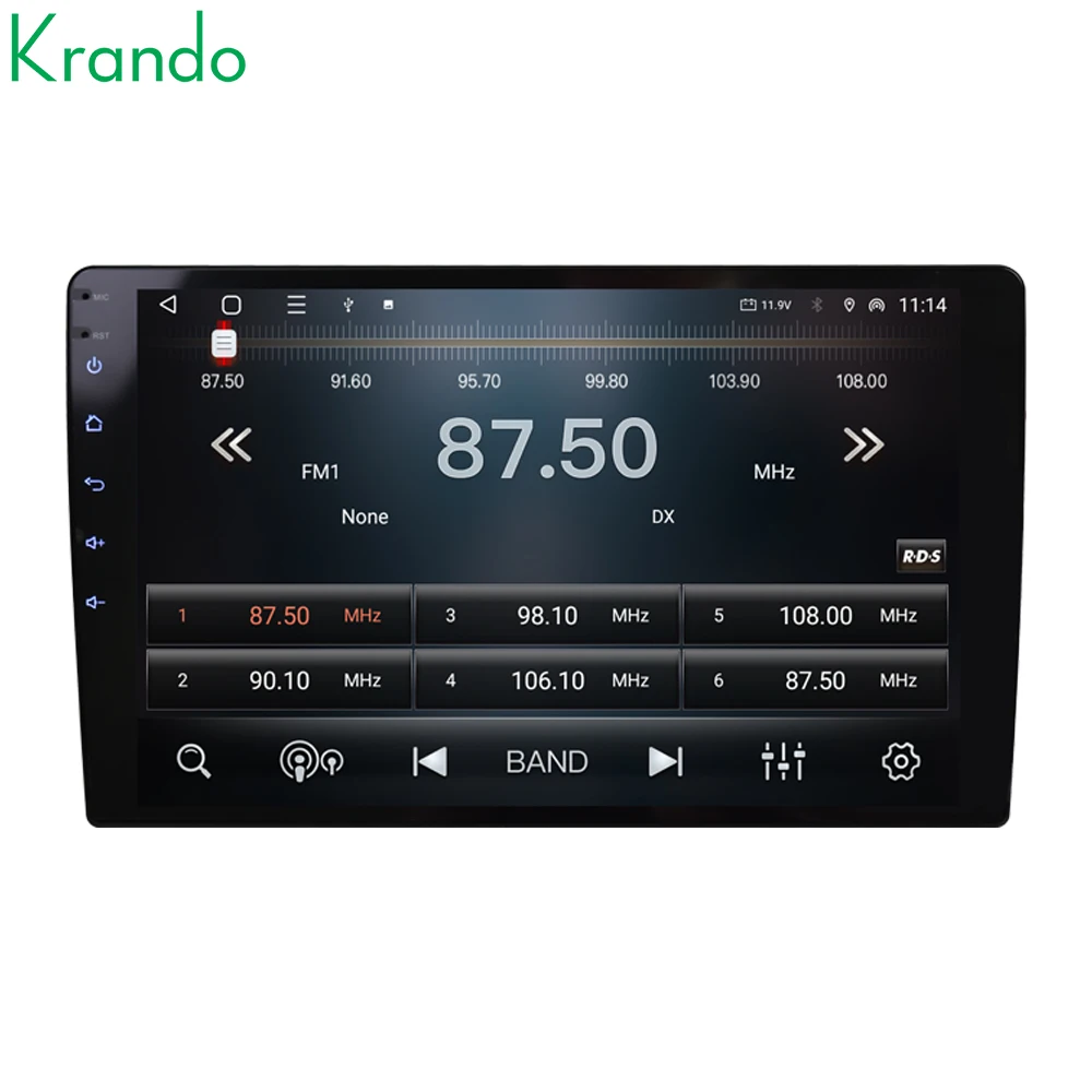 Krando 9/10.1 Inch Android carolay For Auto+DSP+4G Sim Card+AHD+Video Out Maserati Ghibli 2014 - 2016 Car Radio Navigation GPS