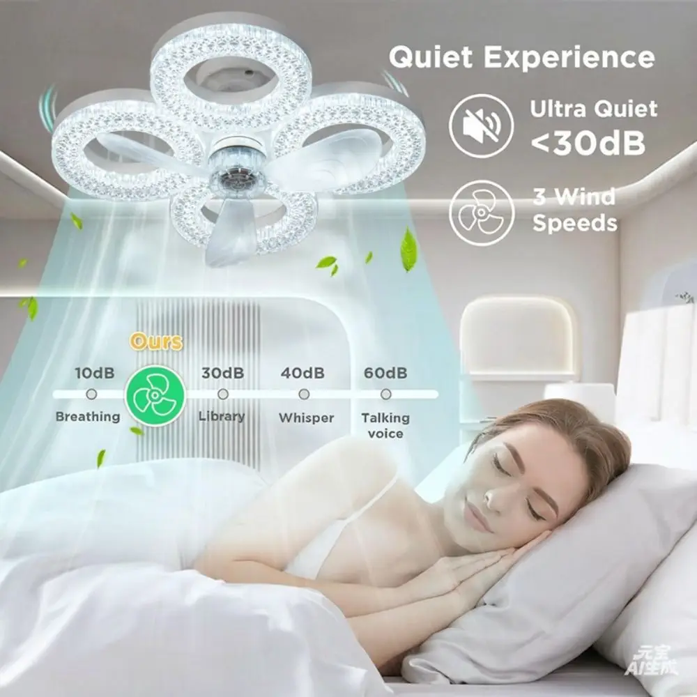 ventilatore-con-luce-a-grande-volume-d'aria-funzionamento-silenzioso-led-dimmerabile-2-in-1-ventilatore-e-luce-5-6-pale-funzione-timer-lampada-ventilatore-led