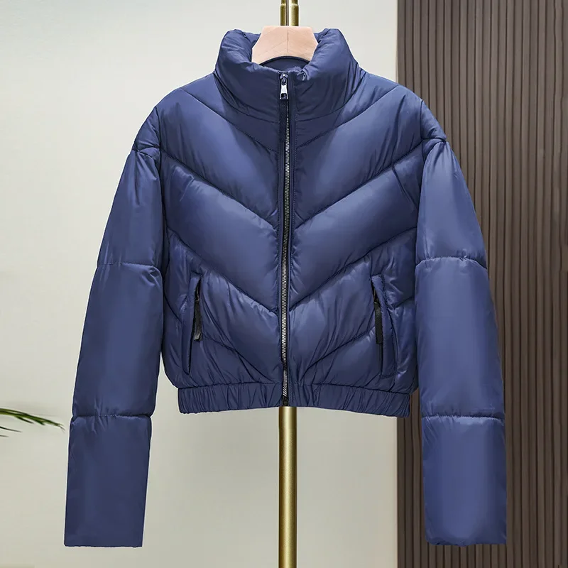 Winter Jacket 2024 Korean Women Puffer Parkas Thick Warm Cotton Padded Coat Female Loose Outwear Clothes Short Jacket Overcoat