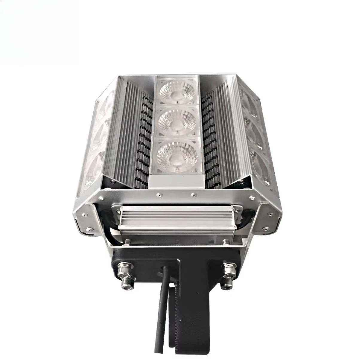 Outdoor Road Street Square Parking Asymmetrical Design Zero Dark 100 Watts 200 Watts 300 Watts Solar Light Emitting Diode