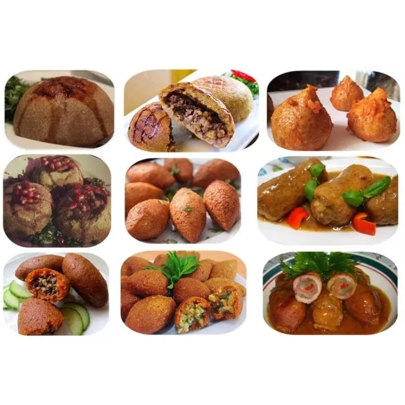 Multifunctional Automatic Small Desktop Maker Kibbeh/Kebbe/Kubba Encrusting Making Machine Kubba Making Machine
