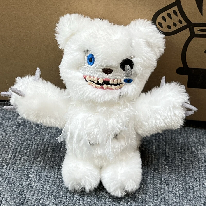 Usj Halloween Plüschpuppe Trend Hami Kuma Weißer Bär Mädchen Anhänger Individualisierung Schultasche Anhänger Niedliches Cartoon Plüschpuppenspielzeug