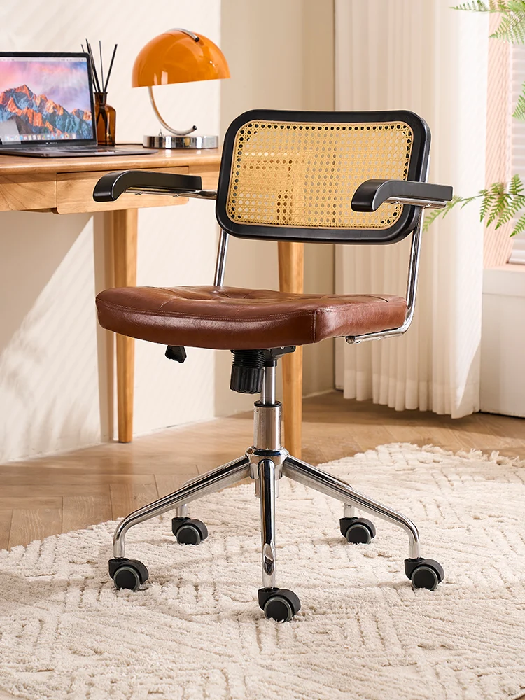 Computer chair home retro office chair