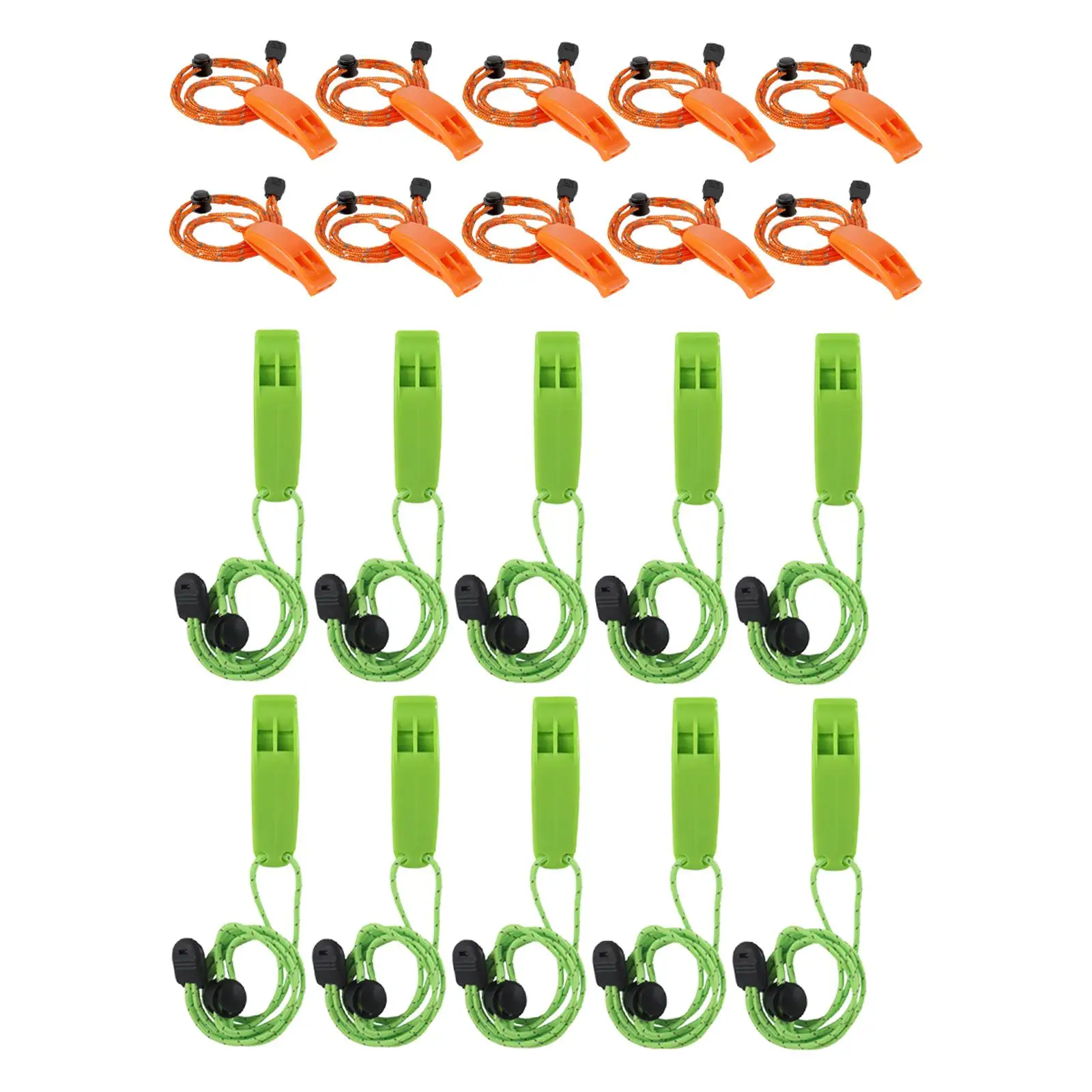 

10-компонентный аварийный свисток, безопасный свисток для каяка, альпинизма, кемпинга