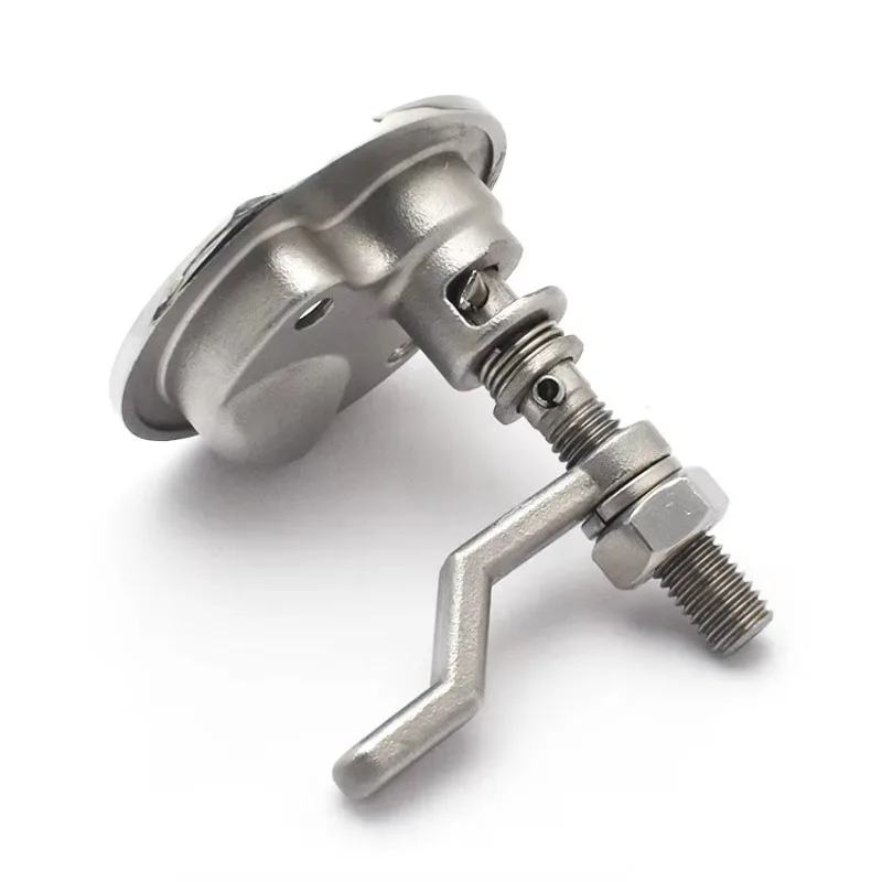 STTL Best Selling Marine Hardware Boat Turning Lock Slam Latch with Lift Handle Flush Pull Durability Qualified Casting