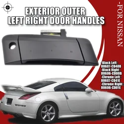 Left Right Outside Outer Passenger Exterior Door Handle for Nissan 350Z 2003 2004 2005 2006 2007 2008 2009 80606-CD01E