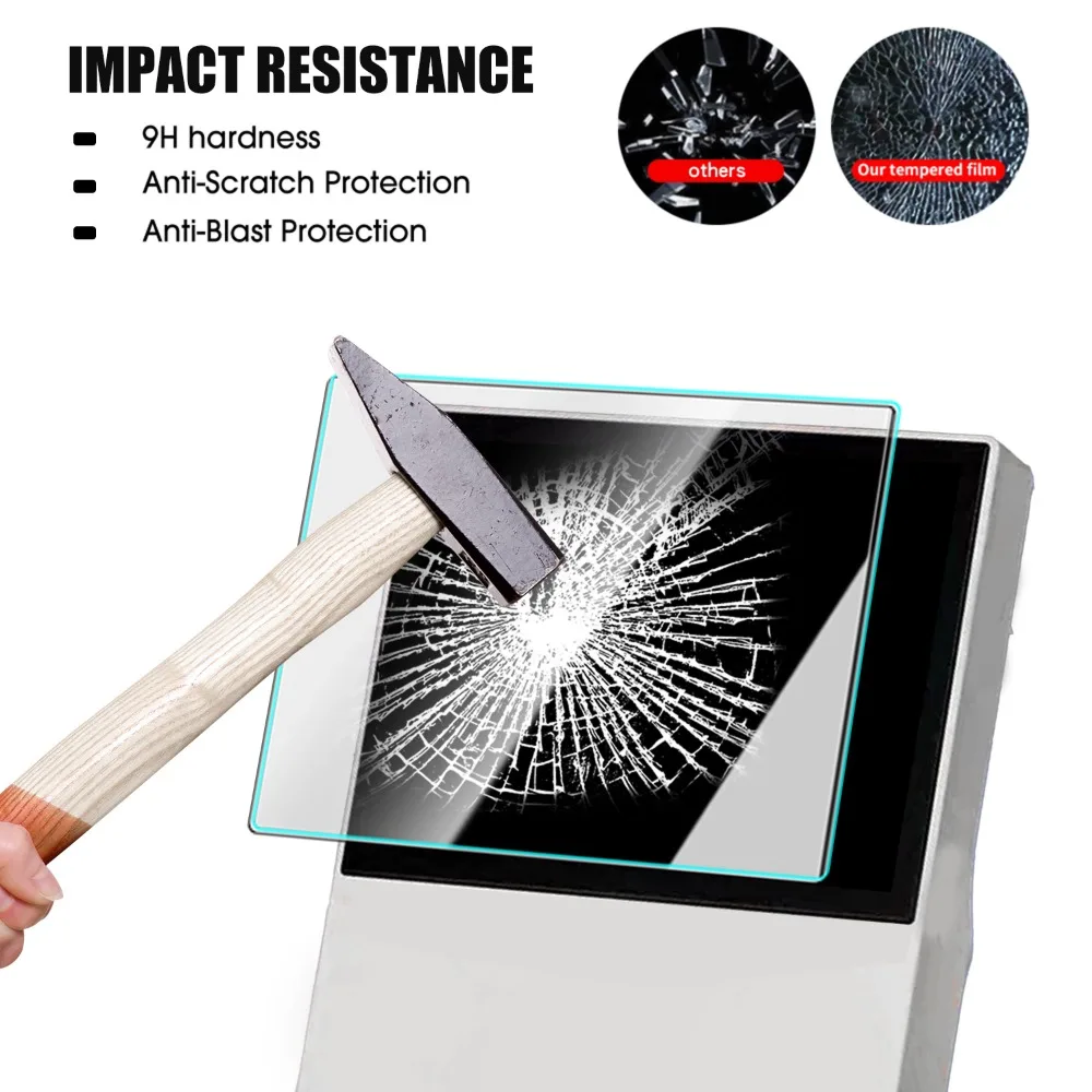 Película de vidrio templado para consola de juegos portátil R36XX R36 Plus, protección de vidrio para R36 Max, Protector de pantalla antiarañazos, 1-3 uds.