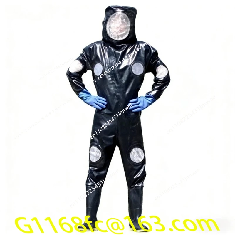 Air hole PU leather belt heat dissipation ventilation hole wasp suit protective suit