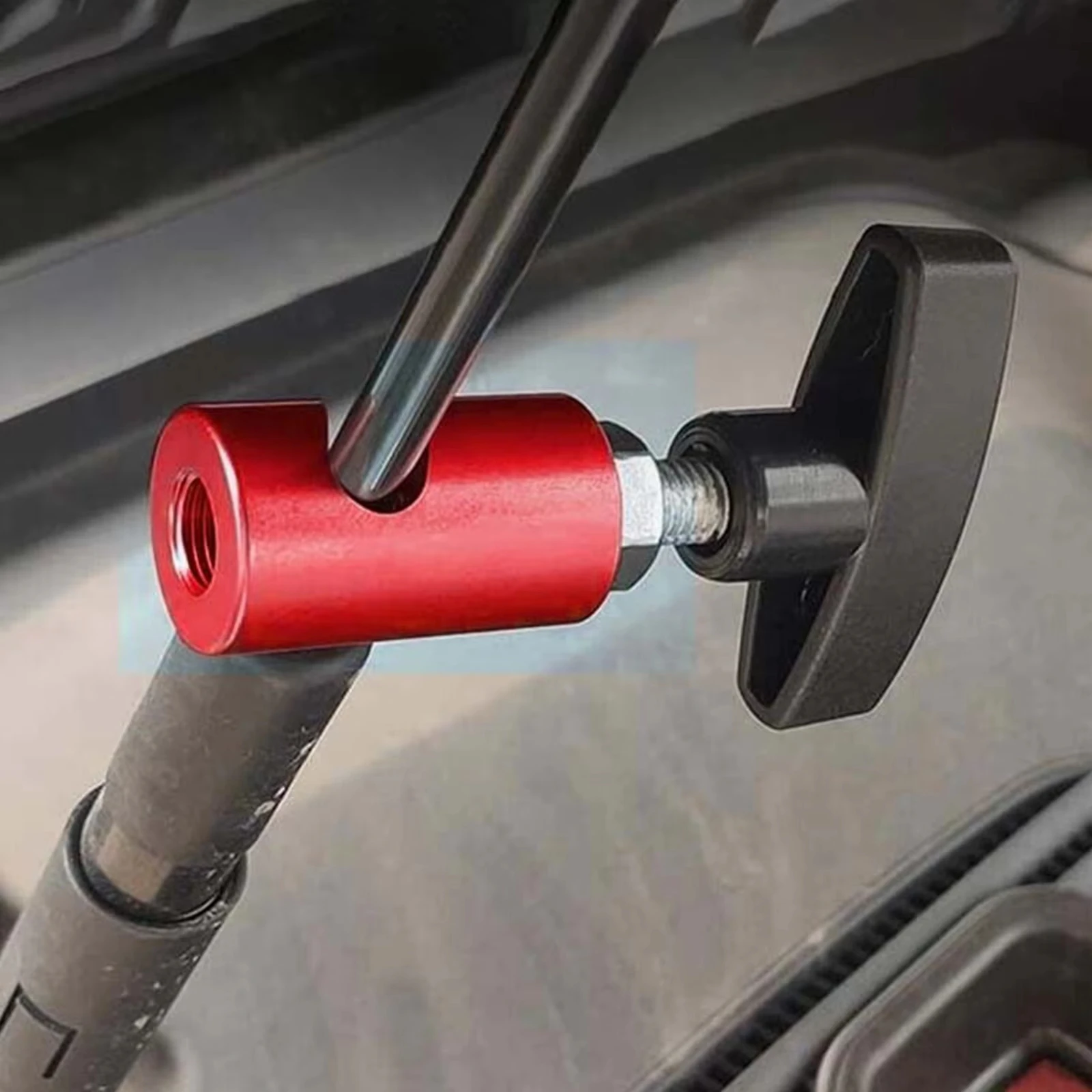 

Car Hood Lift Bar Anti-clamping Device Durable Aluminium Alloy Support Rod Universal Lift Support Clamp