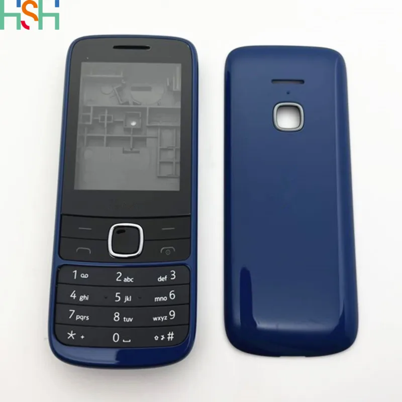 New For Nokia 225 4G 2020 Full Complete Mobile Phone Housing Cover Case + English Keypad Replacement Parts