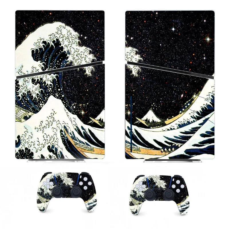 PS5 Slim Skin Sticker  Full Body Vinyl Decal for PlayStation 5 Slim Console Controller Disk  Edition