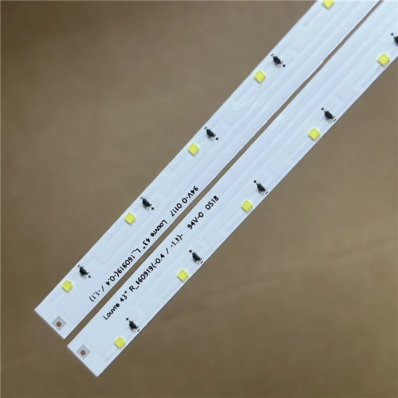 25LED 445 มม.LED Backlight สําหรับ Samsung UE43K5100 UN43K5300 UN43k5100 43 "RL BN96-9723A 9722A V6LF_430SFB 430SFA_LED25