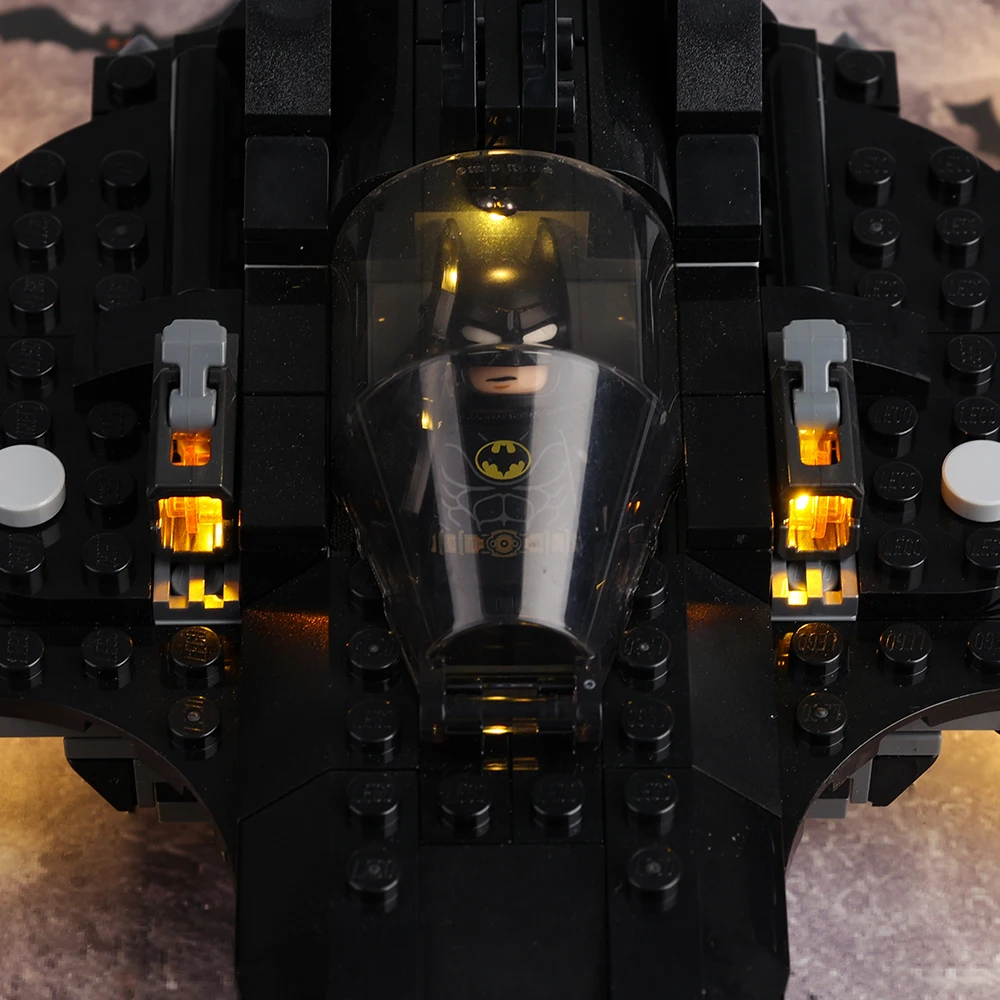 LED Light Kit For 76265 Batwing: Batman vs. The Joker Model Building Blocks Only Lighting Set Not include Blocks