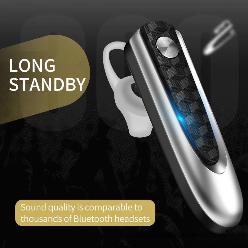 Ear mounted ultra long standby range Bluetooth earphones for listening to music, universal high-definition calls