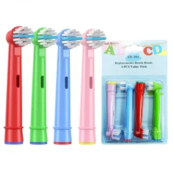 4/8/12 Kid's Replacement Brush Heads Stages Power EB10 Soft Brush Refills for Oral B Children Electric Toothbrush 3 Years Old+