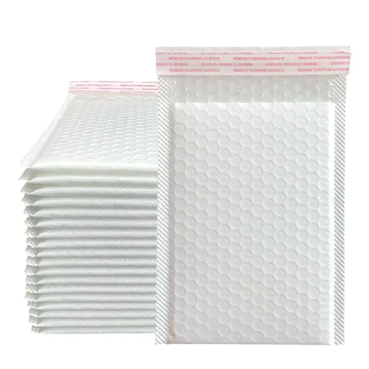 100 Stück Luftpolstertaschen, rosa Poly-Luftpolsterumschläge, selbstklebende, gepolsterte Umschläge, Geschenktüten für Buch, Zeitschriften, gefütterte Versandtaschen, selbstklebend