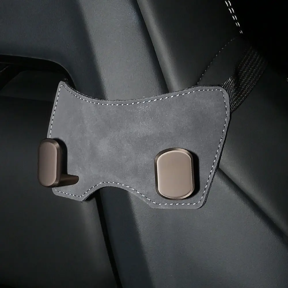 

High Load-Bearing Car Headrest Hook Wear-Resistant Multi-purpose Automotive Seat Back Organizers Easy Installation Double Hook