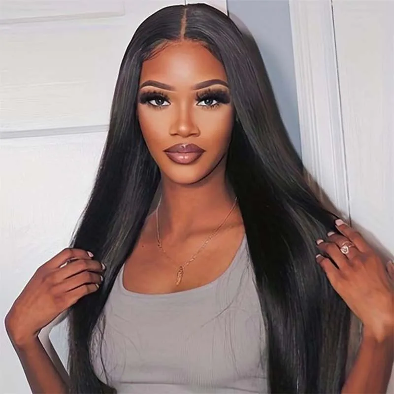 Brazilian Remy Human Hair Full lace frontal 13x4 Wigs Sale Straight HD Swiss Lace Front Wig  5x5 Lace Closure Human Hair wig