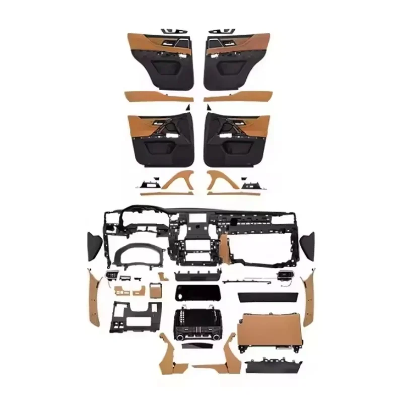 Auto Parts LX570 Interior Kit Upgrade To LX600 Body Kit for 2008-2021 Lexus LX570 Interior Accessories