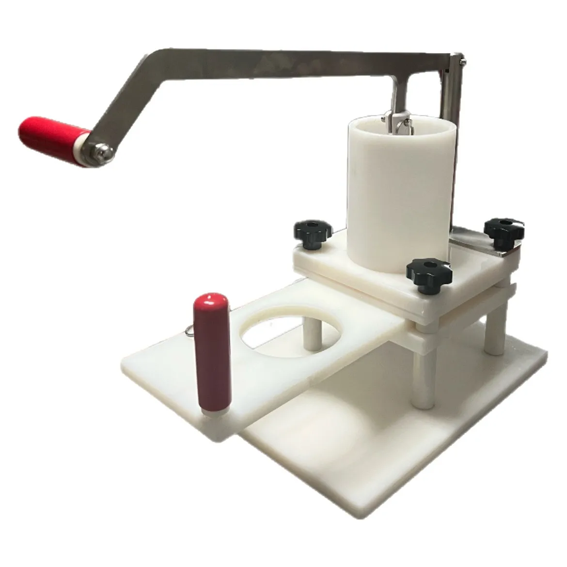 New plastic hamburger forming machine