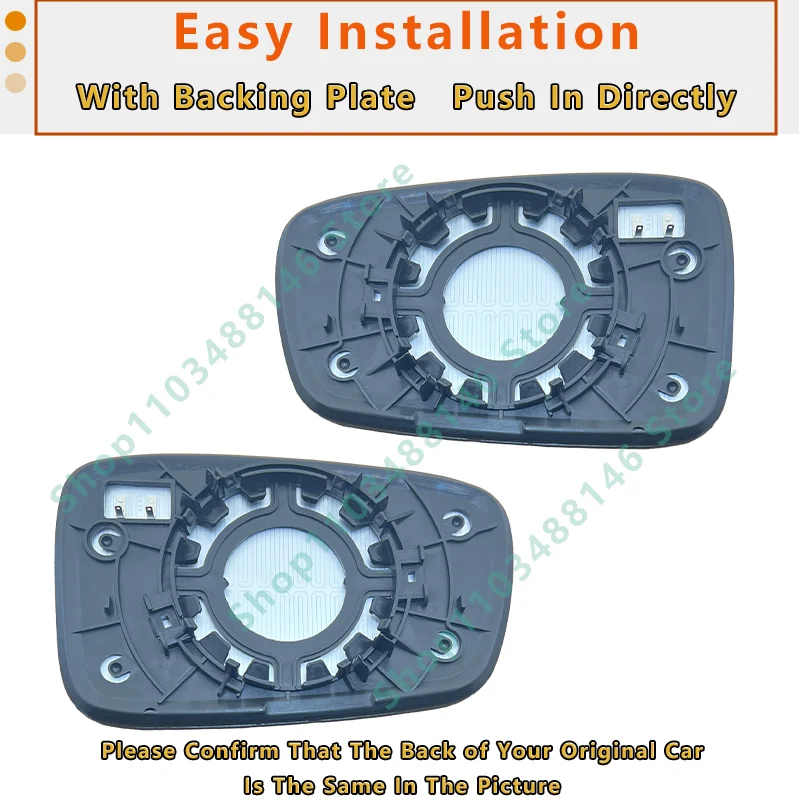 Untuk Hyundai SONATA/I45 2011 2012 2013 2014 LH/RH Kaca Spion dengan Kaca Cermin Pintu Mobil 87611/21-3S000 dengan Pelat Dasar