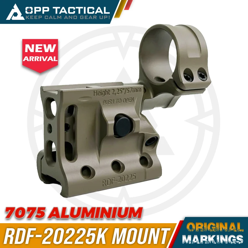 RDF-20225K Hybrid Mount CNC tech Red Dot Mount FDE Color