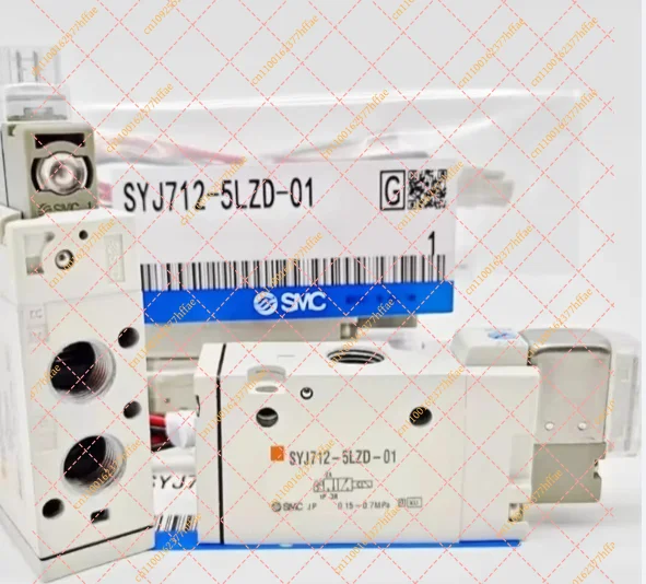 5/2 Way Pneumatic Solenoid Valve 24V DC Single Coil G1/8 Thread Compact Manifold Mount