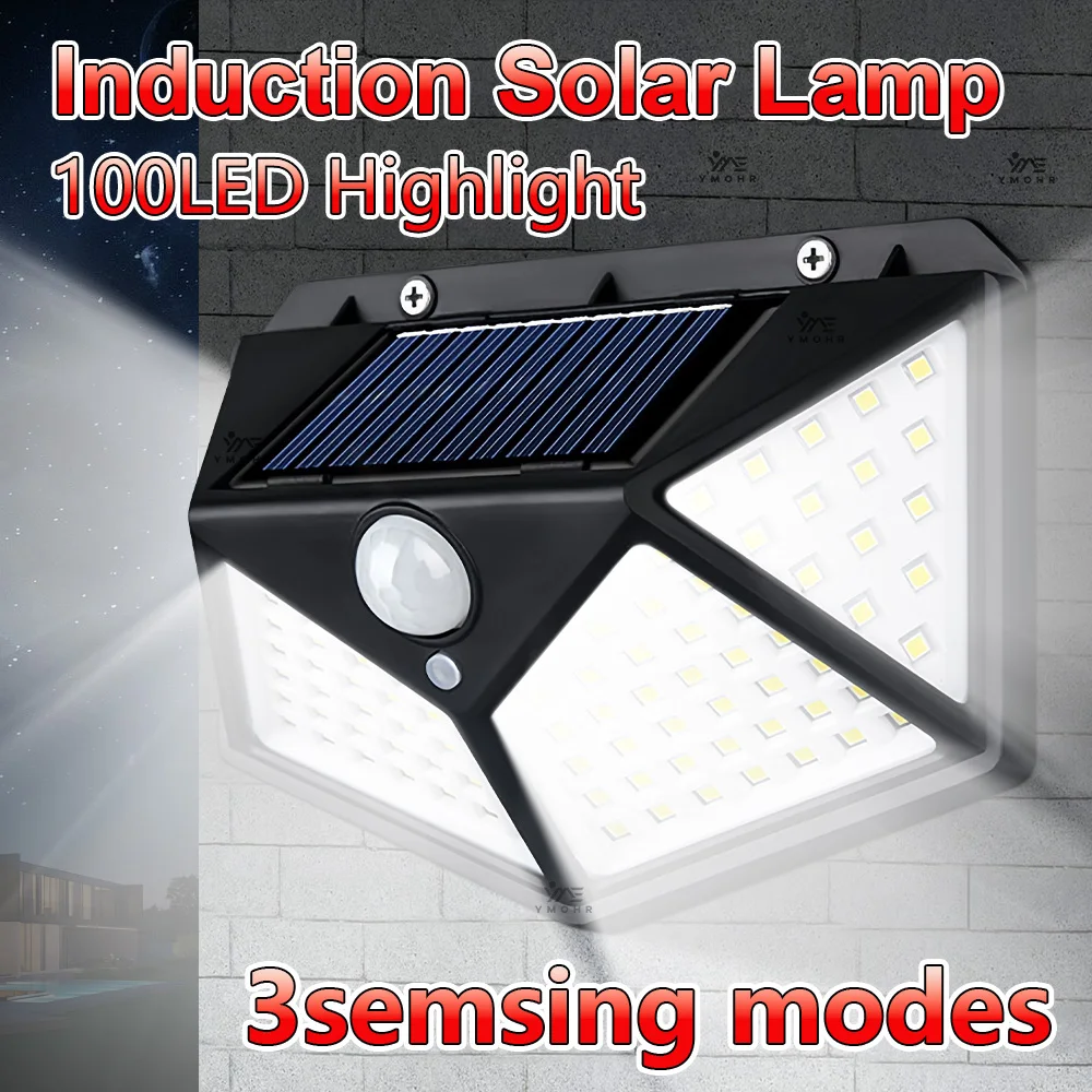 

Super Bright Induction Solar Outdoor Light Smart Sensor Solar Light Wall Lamp Porch Security Light Courtyard Decoration LED Lamp