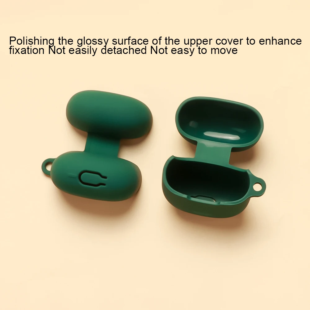 

Silicone Case For Redmi Buds 8 Active Wireless Earbuds Shockproof and Dustproof Full Protective Soft Skin Cover with Keychain