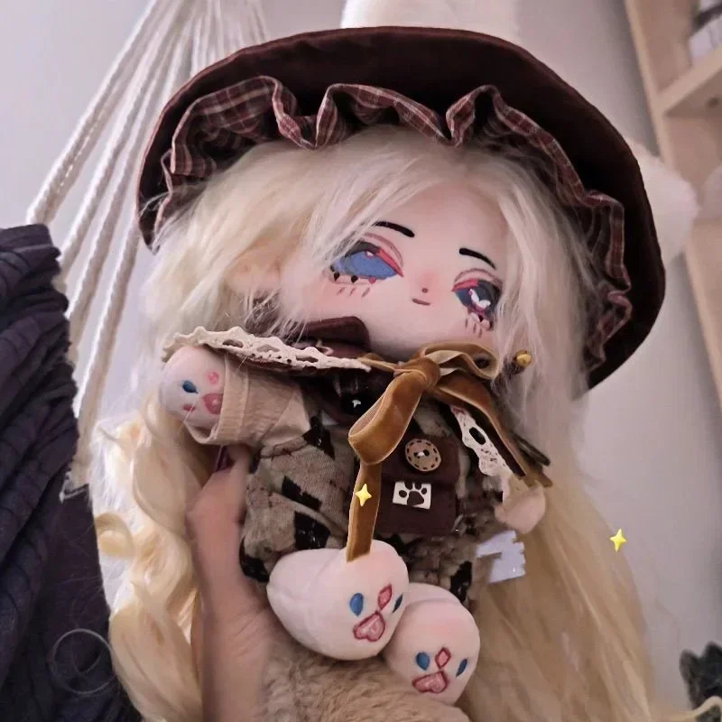 20cm Anime identité V Joseph Desaulniers photographie mignon en peluche poupée corps habiller peluche jouets figurines Cosplay cadeau de noël
