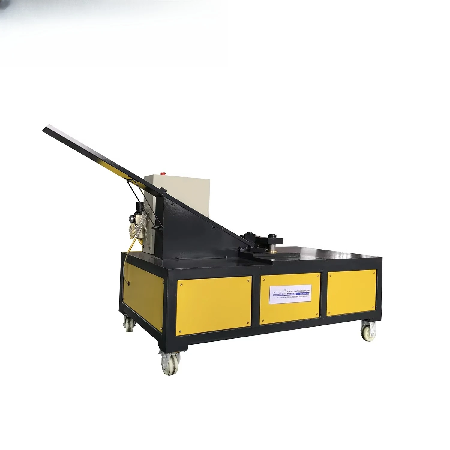 Rectangular Square HVAC Duct Ventilation Ductwork TDC Pneumatic Corner Fitting Machine ,binding Machine,corner Mounting Machine