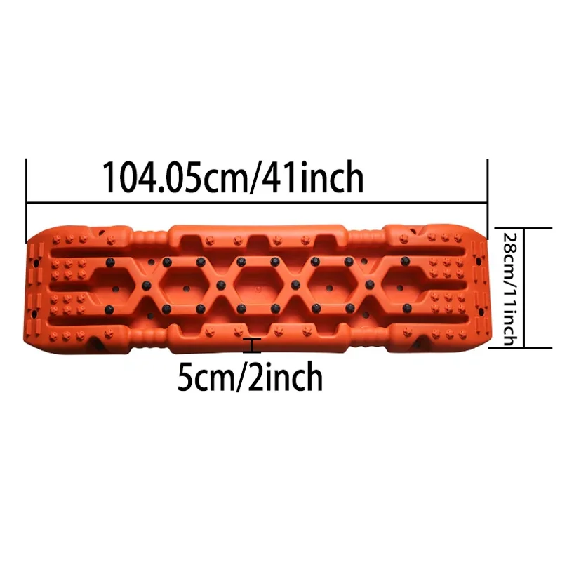 Car Off Road Accessories Traction Boards Offroad Equipment Muddy Sand  Anti Skiding Plate Snow Traction Assistance Rescue Tool