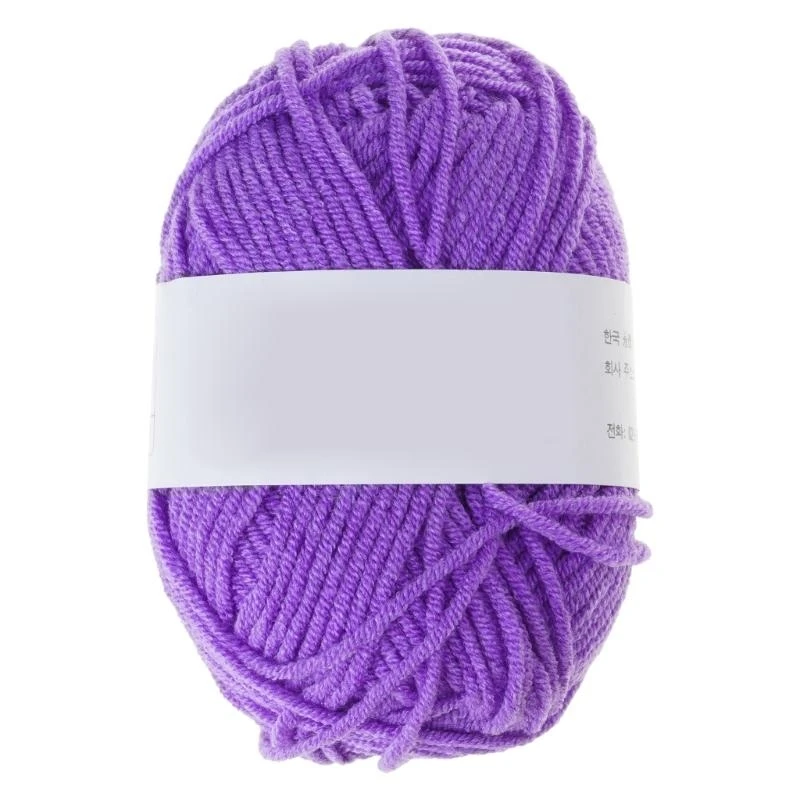 

652f Skein красочная хлопчатобумажная пряжа универсальна и стильно для Diy свитера и шляпы